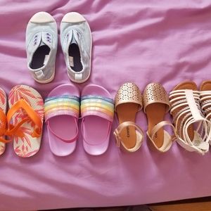 Size 5 - 6 Summer Girls Shoes